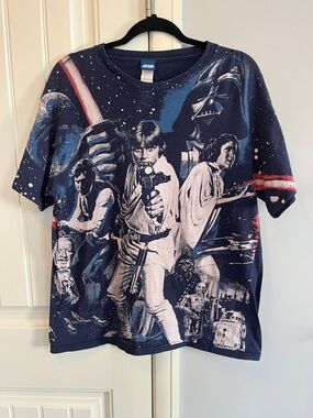 Star Wars Character Montage Tee L